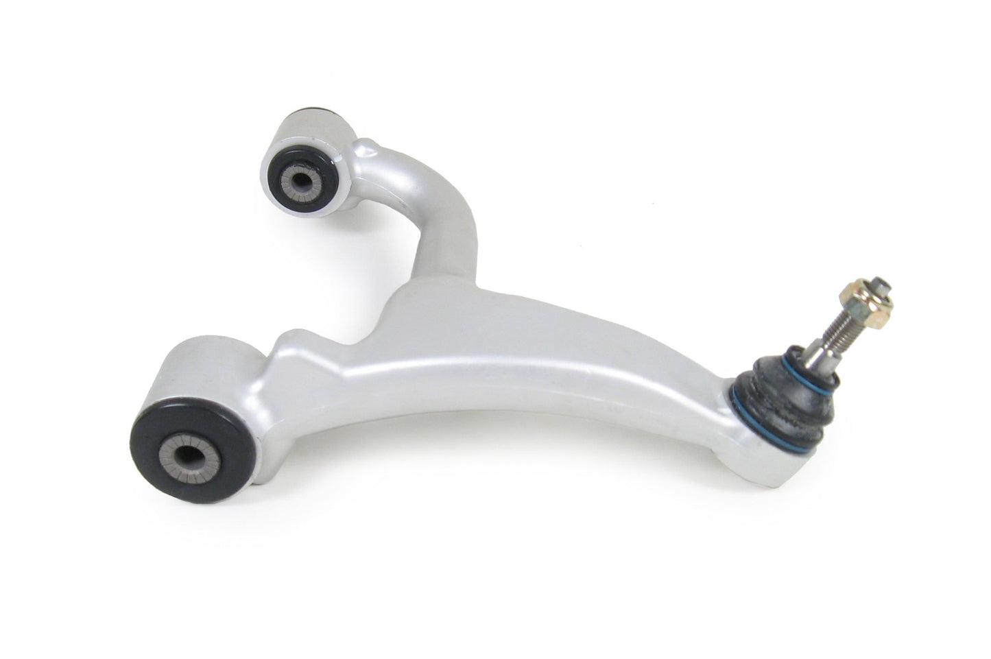 Side View of Rear Upper Right Suspension Control Arm and Ball Joint Assembly MEVOTECH CMS10129