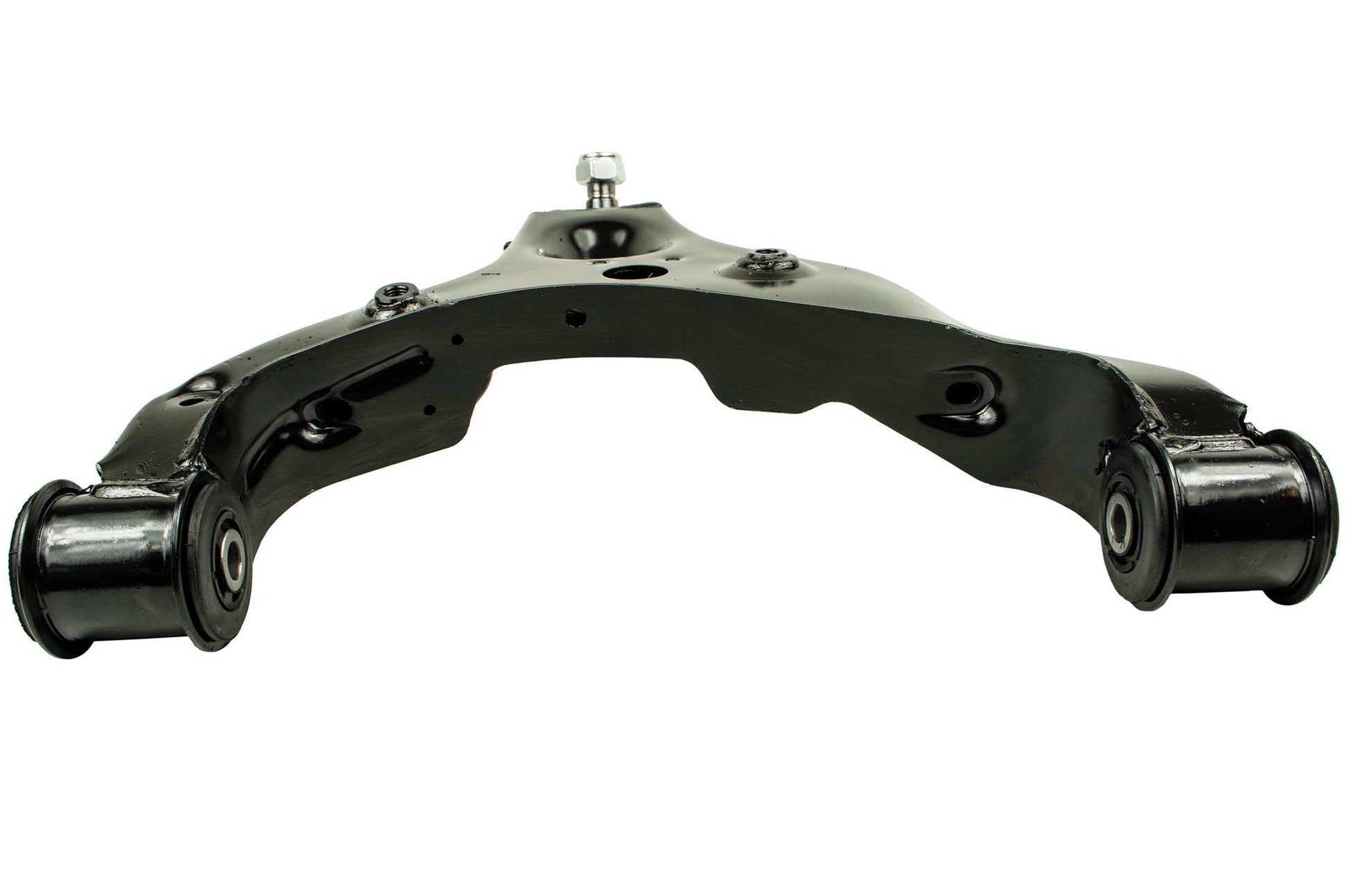 Angle View of Front Right Suspension Control Arm and Ball Joint Assembly MEVOTECH CMS101351