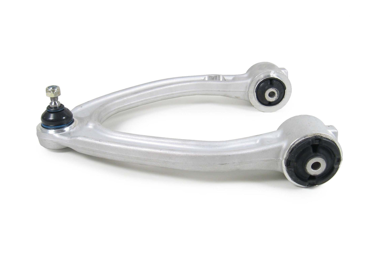 Side View of Front Upper Right Suspension Control Arm and Ball Joint Assembly MEVOTECH CMS10136