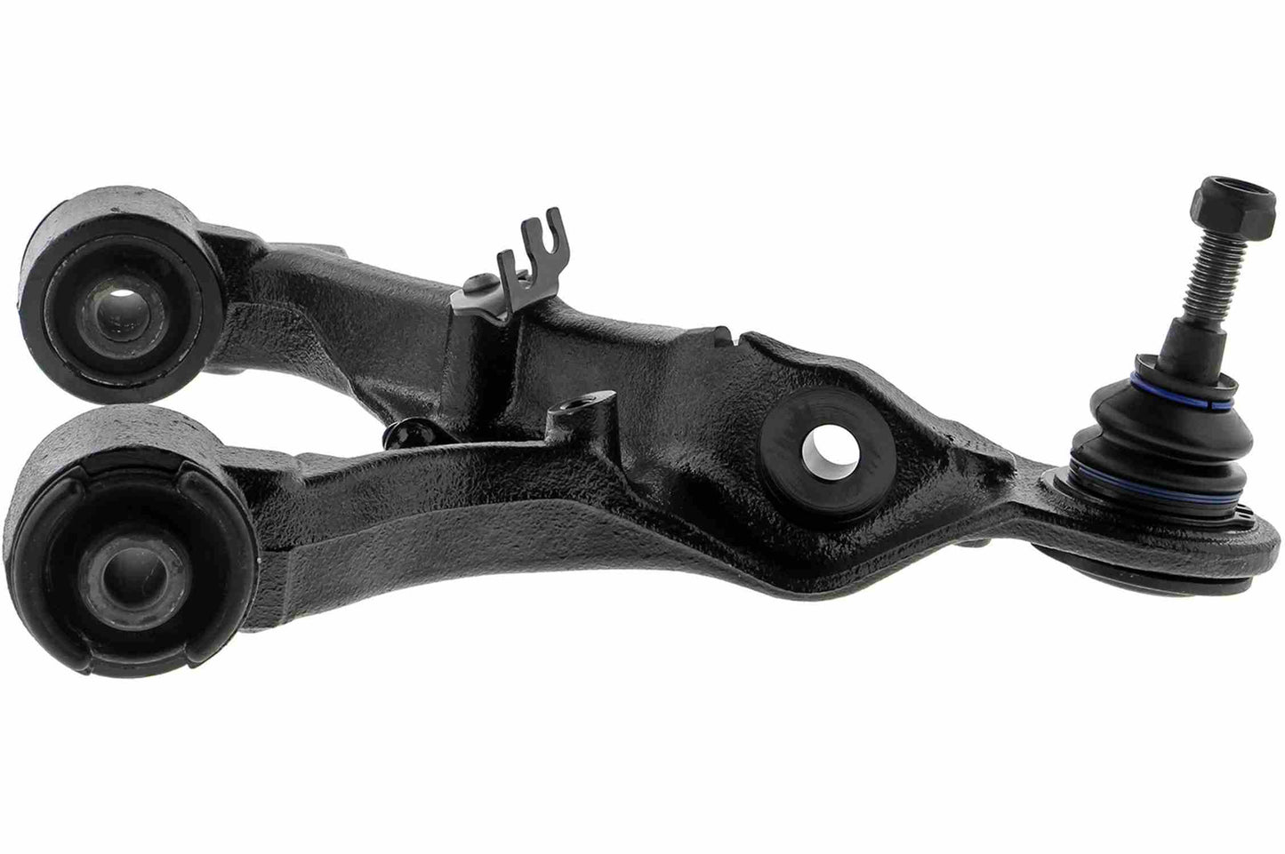 Side View of Front Upper Right Suspension Control Arm and Ball Joint Assembly MEVOTECH CMS101421