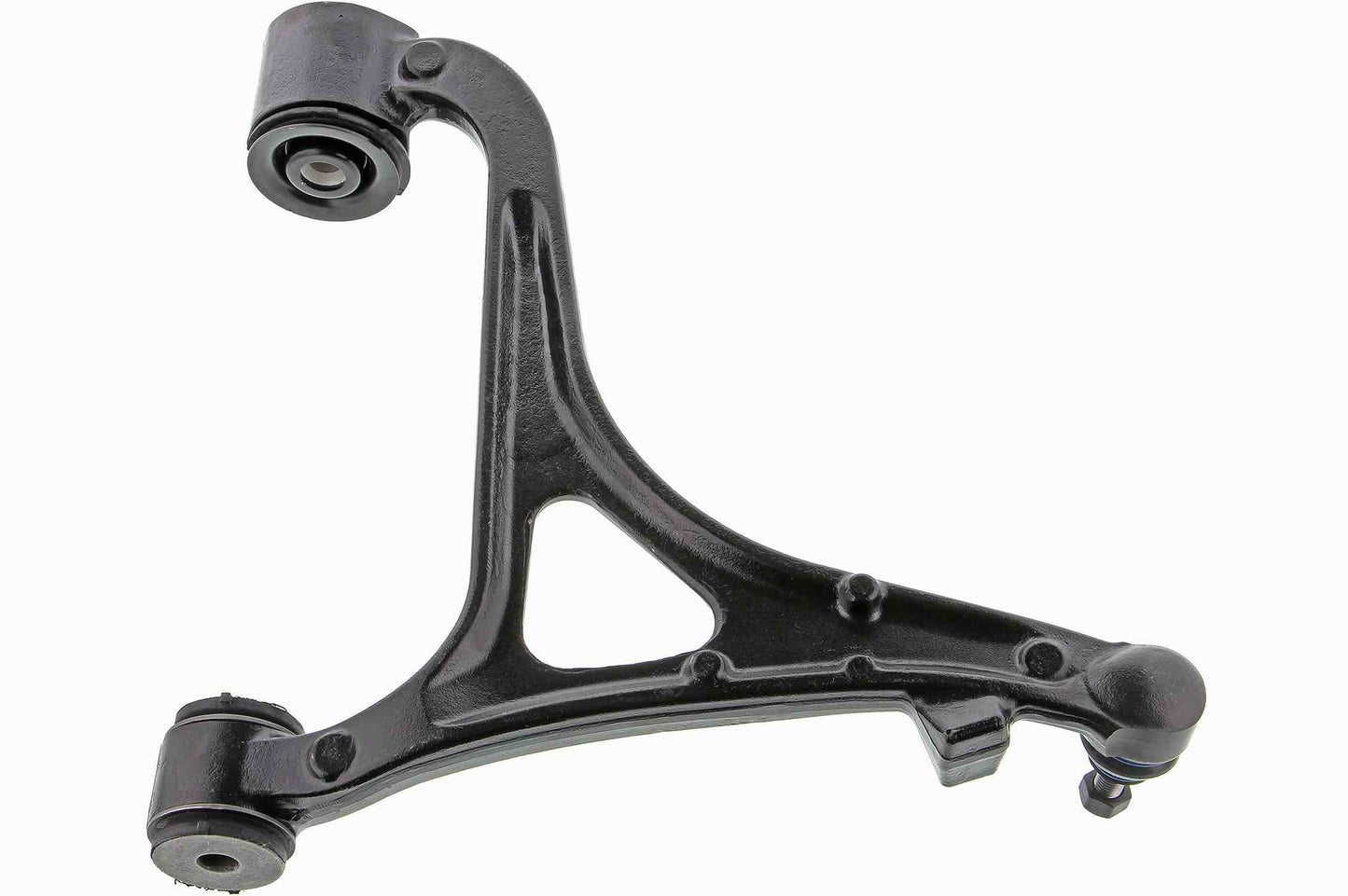 Back View of Front Left Suspension Control Arm and Ball Joint Assembly MEVOTECH CMS101427