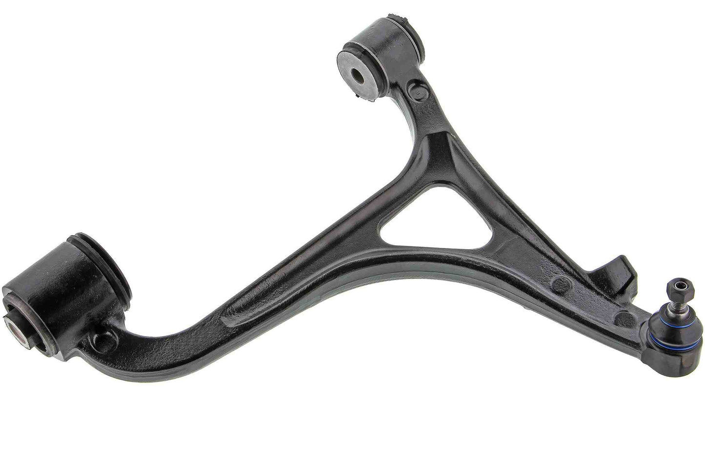 Front View of Front Left Suspension Control Arm and Ball Joint Assembly MEVOTECH CMS101427