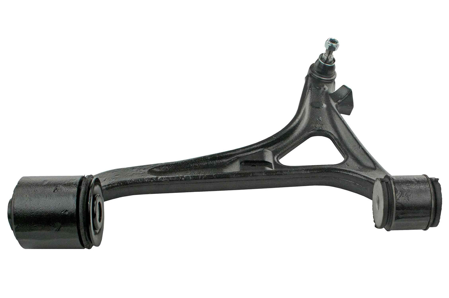 Angle View of Front Right Suspension Control Arm and Ball Joint Assembly MEVOTECH CMS101428