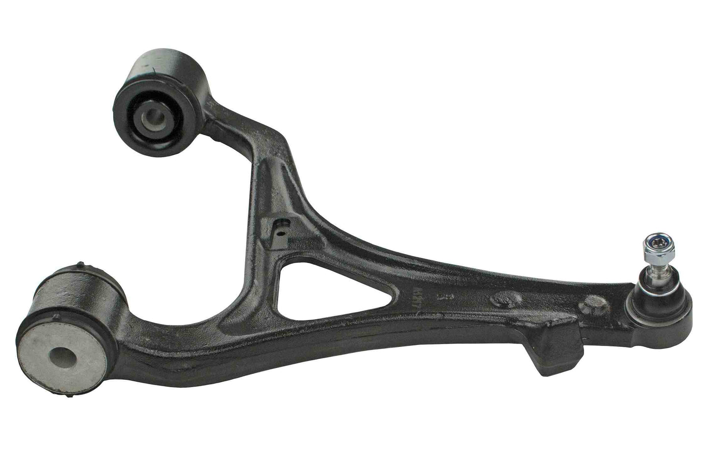 Side View of Front Right Suspension Control Arm and Ball Joint Assembly MEVOTECH CMS101428