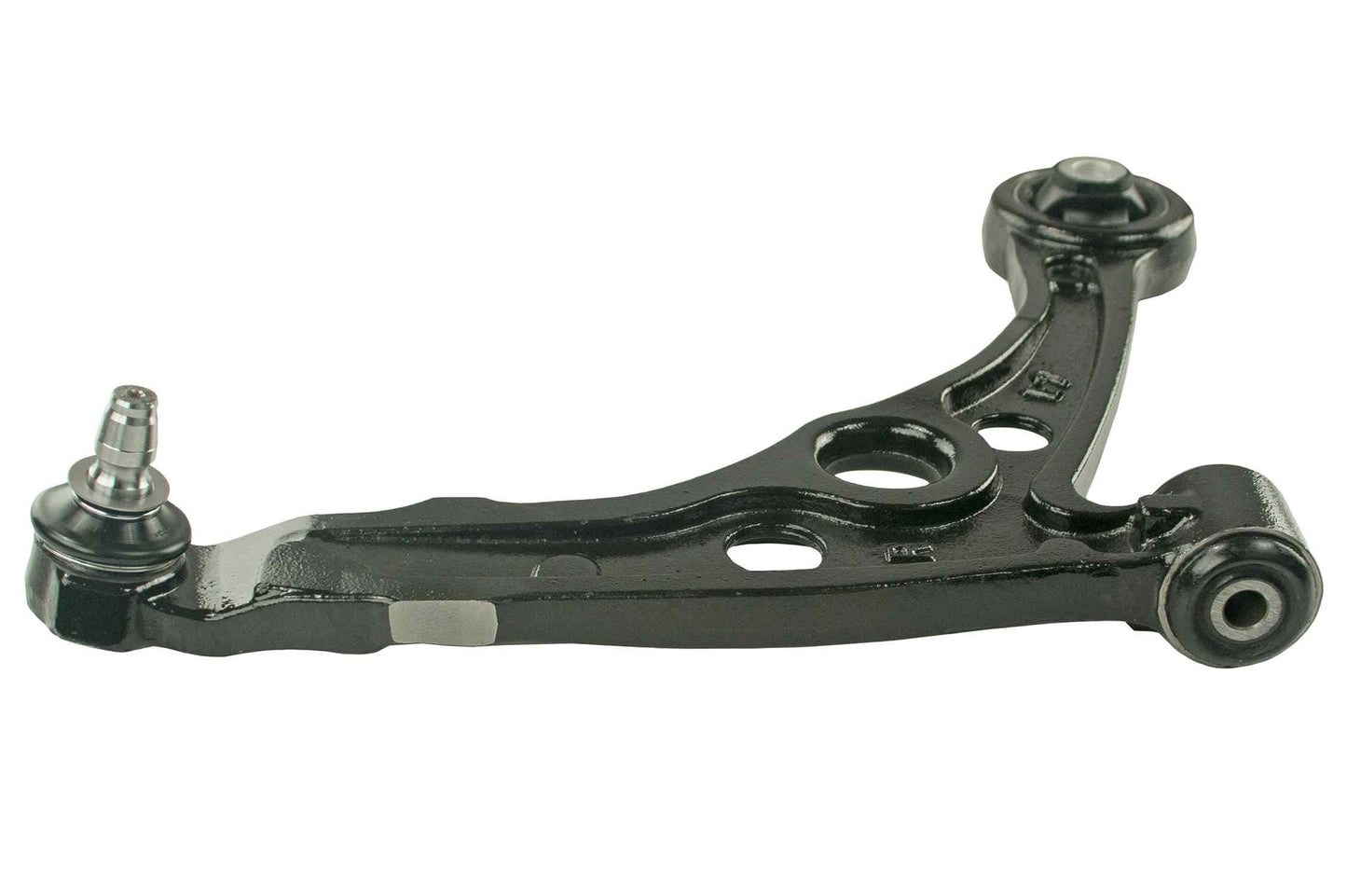 Side View of Front Right Suspension Control Arm and Ball Joint Assembly MEVOTECH CMS101462