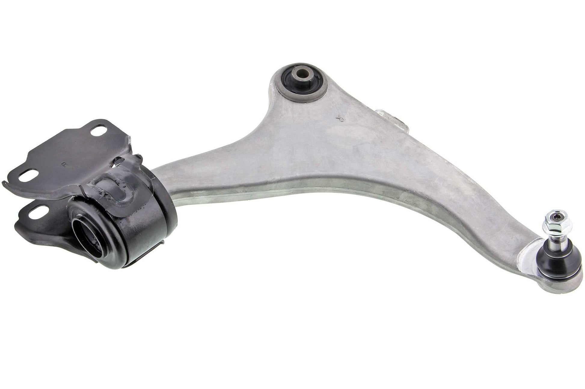 Front View of Front Right Suspension Control Arm and Ball Joint Assembly MEVOTECH CMS101465