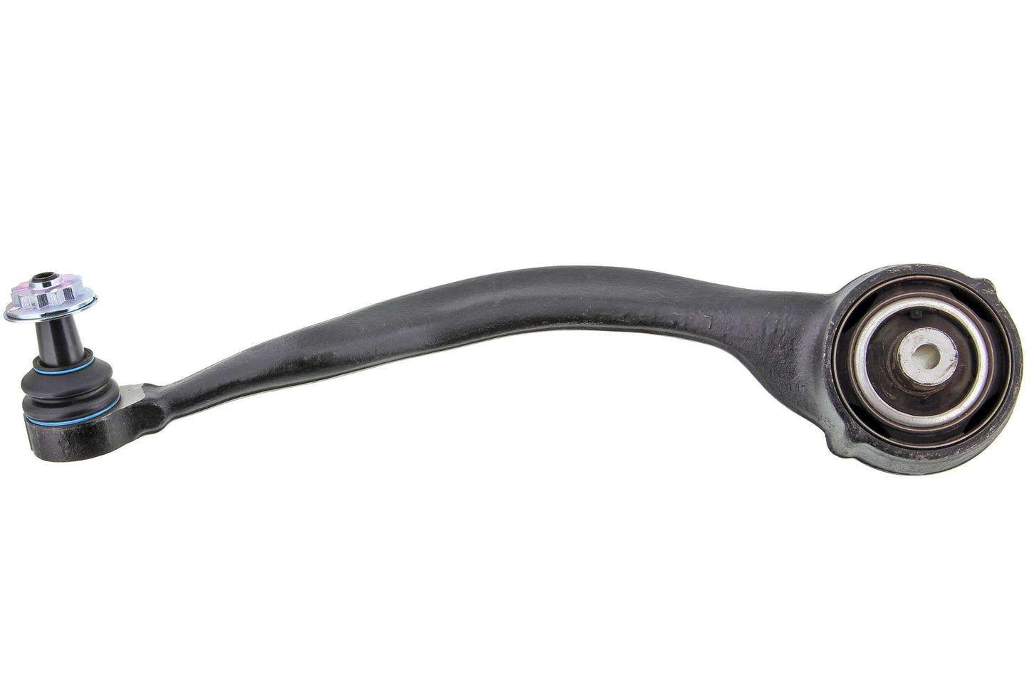 Front View of Front Left Suspension Control Arm and Ball Joint Assembly MEVOTECH CMS101483