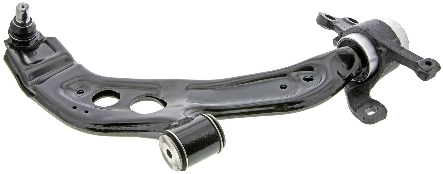 Side View of Front Right Suspension Control Arm and Ball Joint Assembly MEVOTECH CMS101494