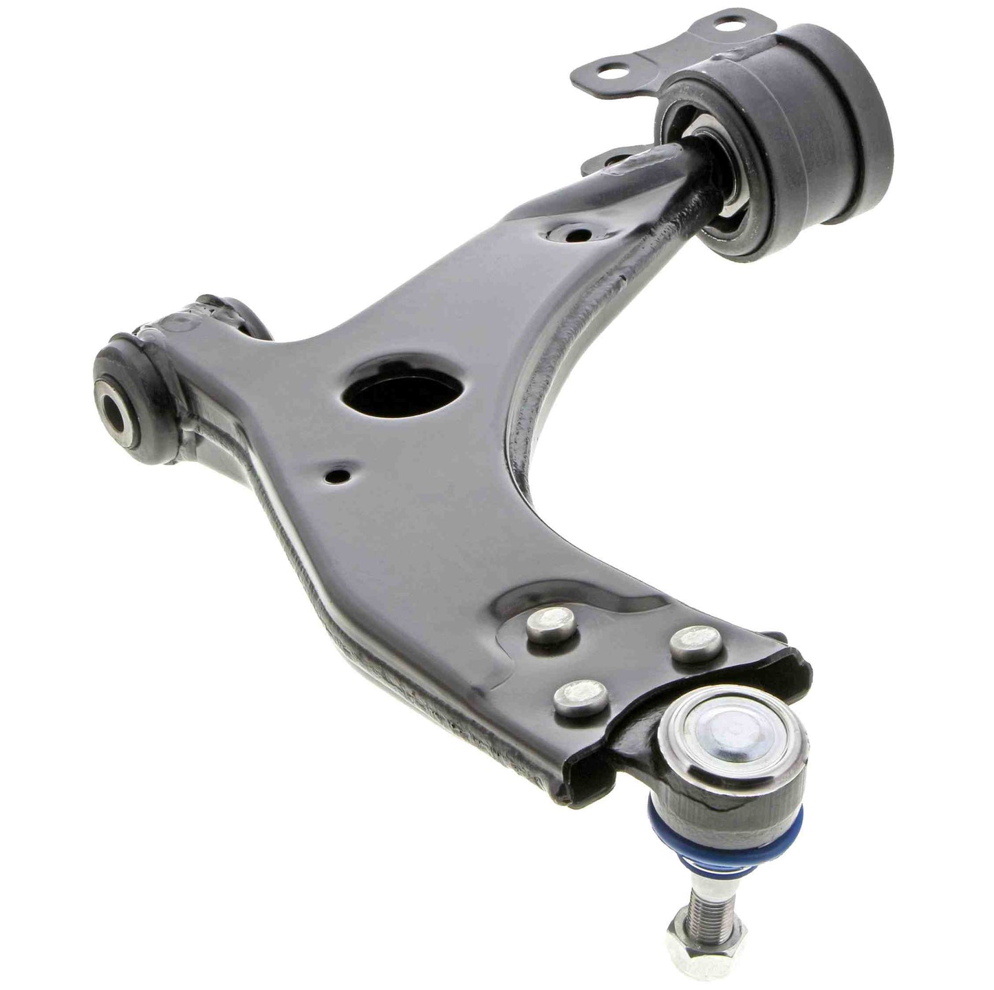 Back View of Front Right Suspension Control Arm and Ball Joint Assembly MEVOTECH CMS10181