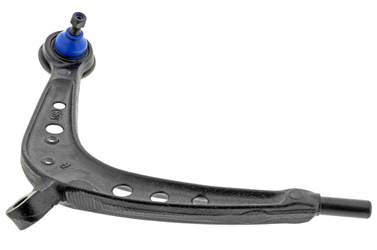 Angle View of Front Right Suspension Control Arm and Ball Joint Assembly MEVOTECH CMS10191