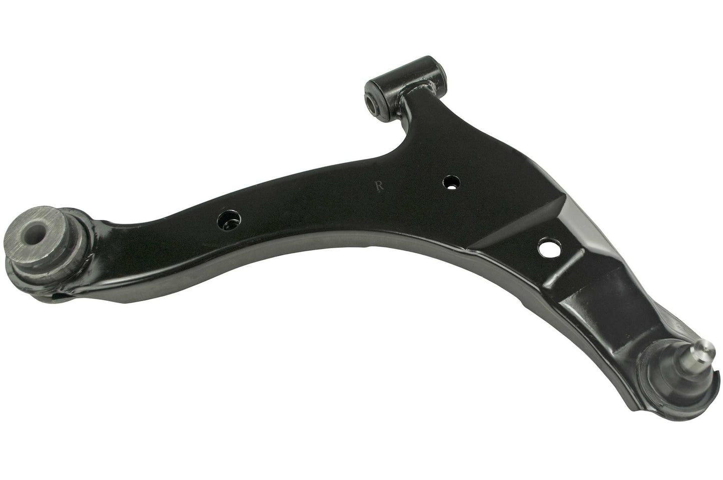 Front View of Front Right Suspension Control Arm and Ball Joint Assembly MEVOTECH CMS20109