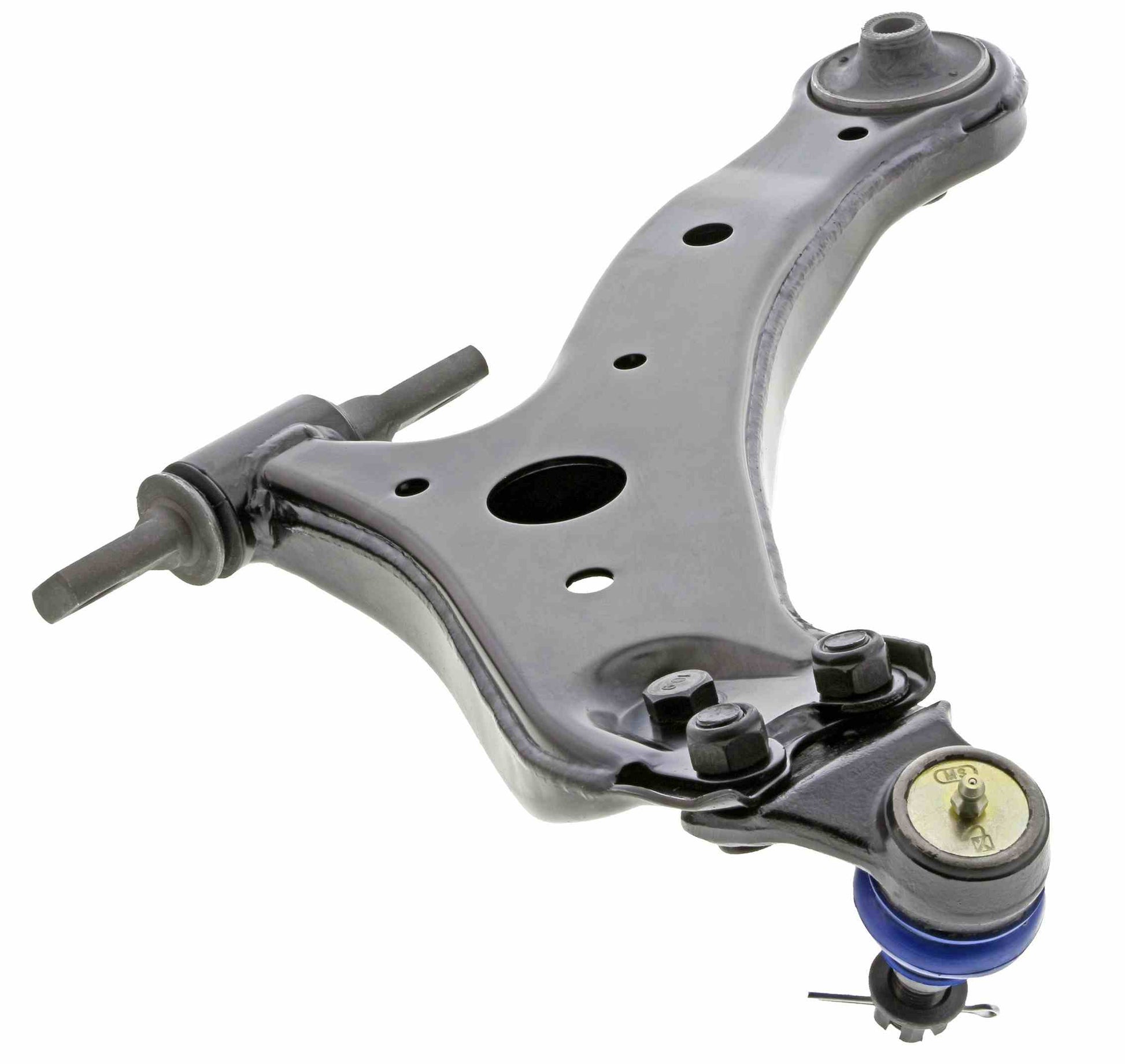 Back View of Front Right Suspension Control Arm and Ball Joint Assembly MEVOTECH CMS20246