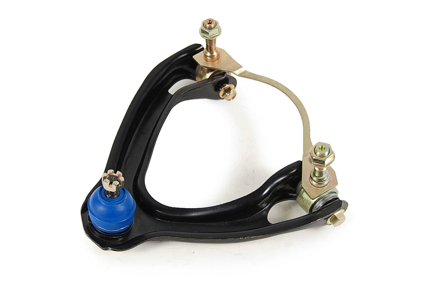 Front View of Front Upper Right Suspension Control Arm and Ball Joint Assembly MEVOTECH CMS20263