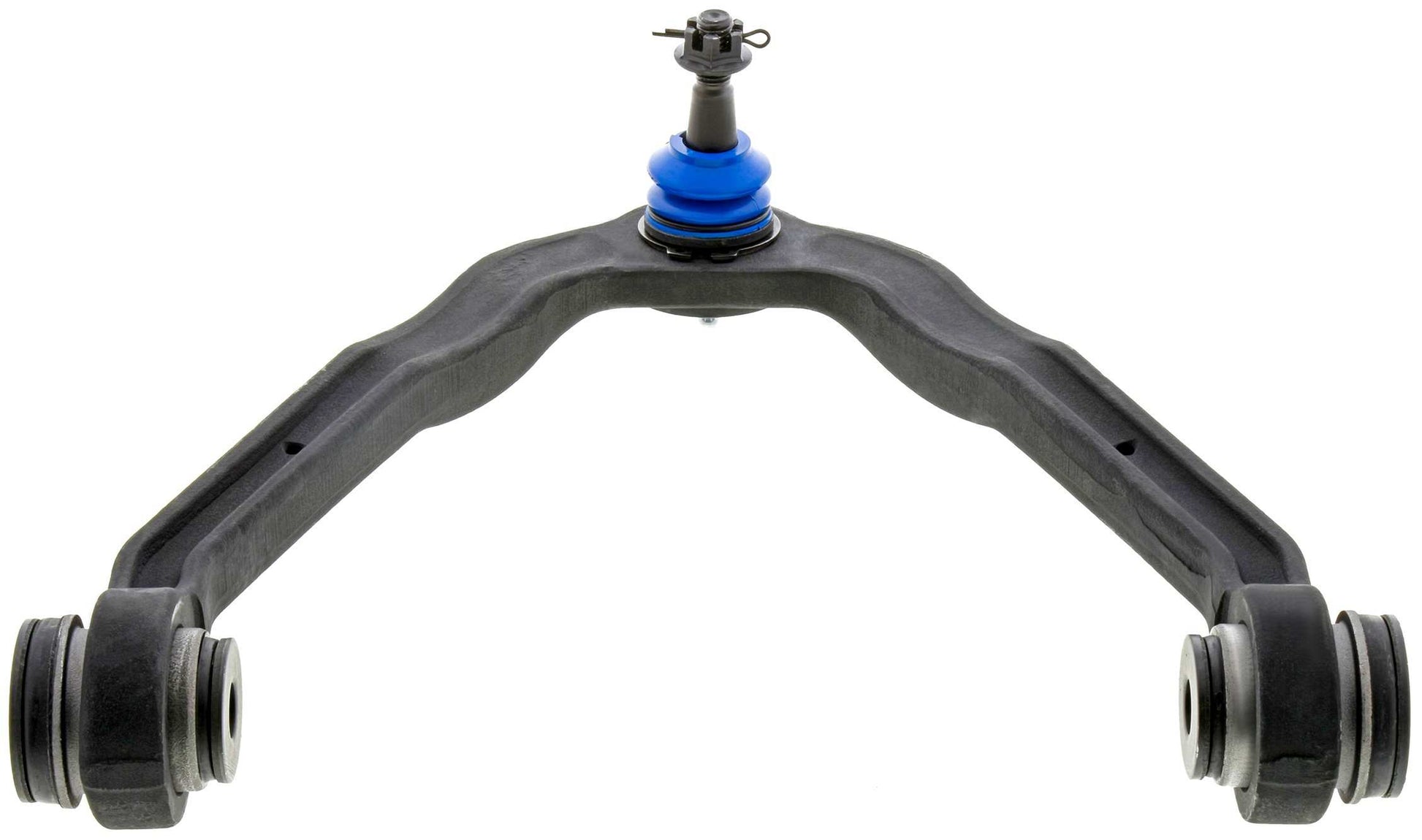 Angle View of Front Upper Suspension Control Arm and Ball Joint Assembly MEVOTECH CMS20268