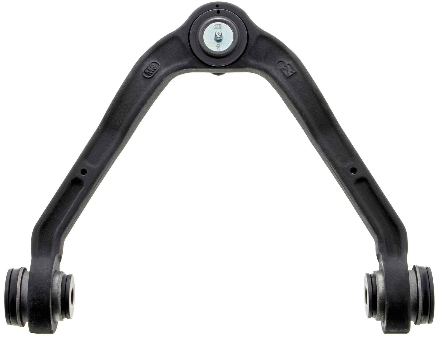 Back View of Front Upper Suspension Control Arm and Ball Joint Assembly MEVOTECH CMS20268