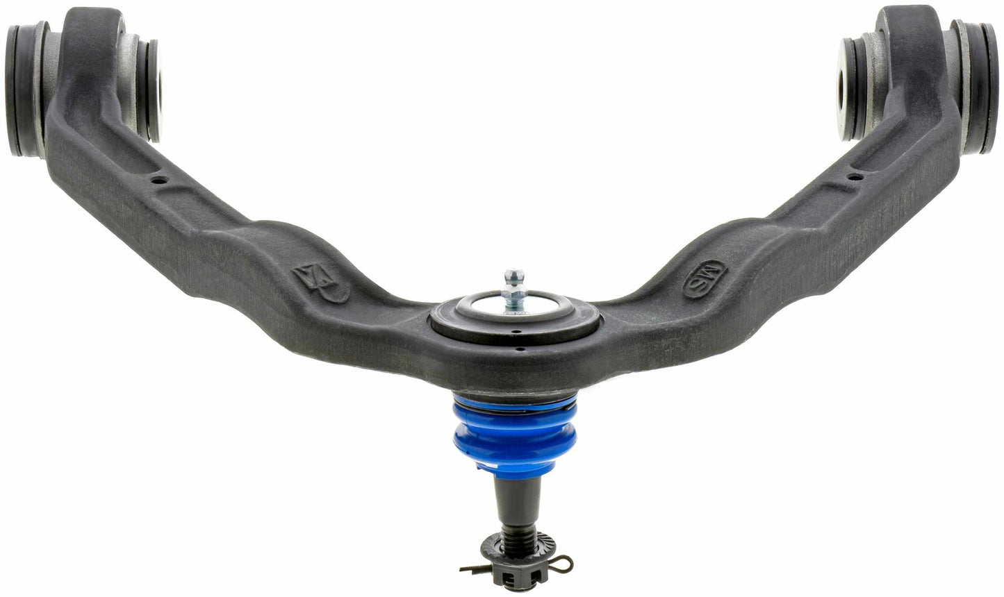 Bottom View of Front Upper Suspension Control Arm and Ball Joint Assembly MEVOTECH CMS20268