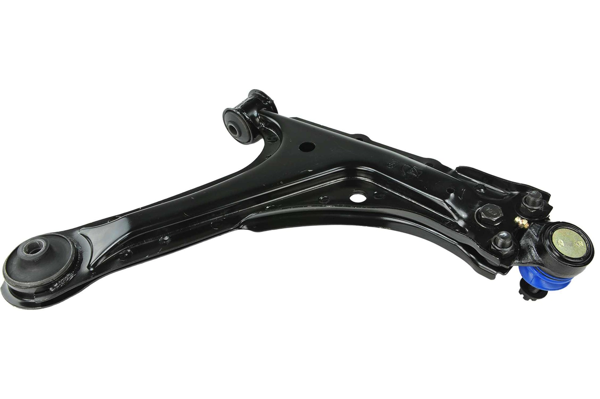 Back View of Front Left Suspension Control Arm and Ball Joint Assembly MEVOTECH CMS20272