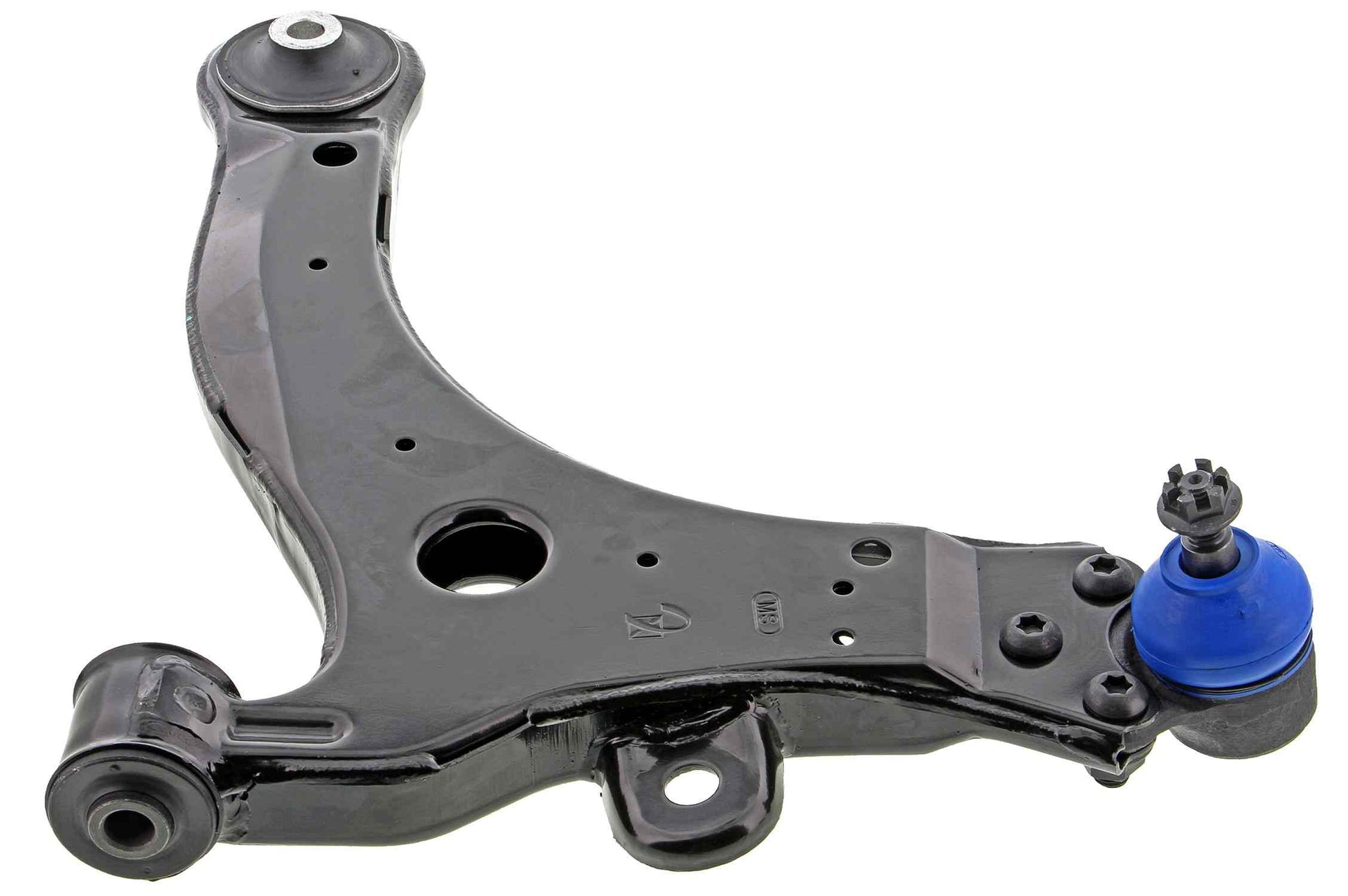 Side View of Front Right Suspension Control Arm and Ball Joint Assembly MEVOTECH CMS20328