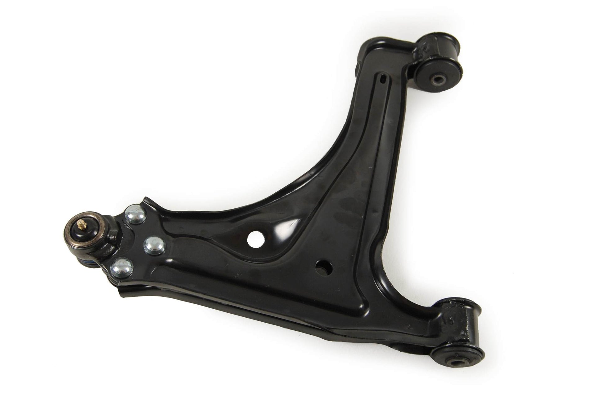 Back View of Front Left Suspension Control Arm and Ball Joint Assembly MEVOTECH CMS20336