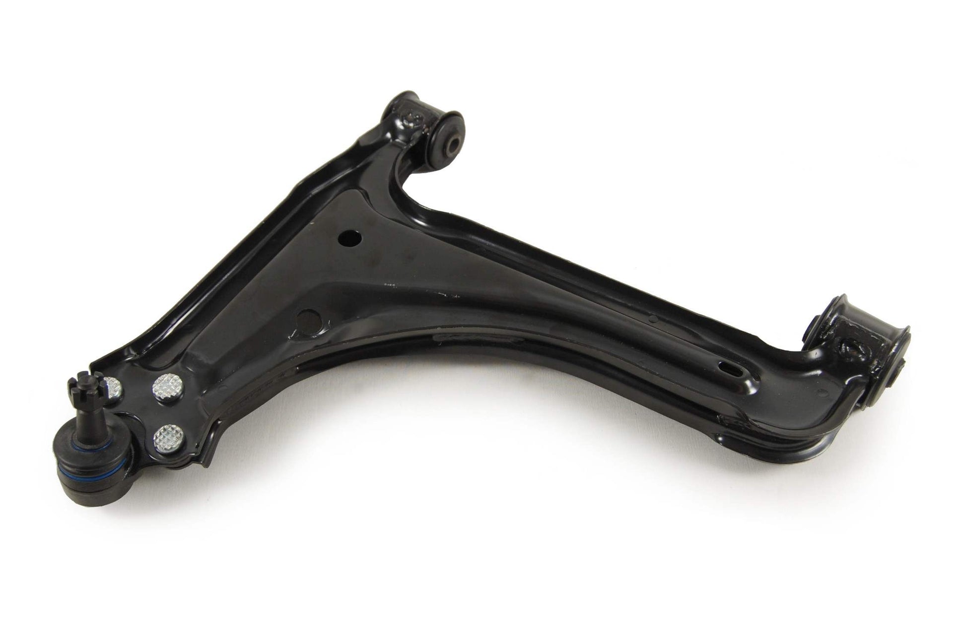 Front View of Front Left Suspension Control Arm and Ball Joint Assembly MEVOTECH CMS20336