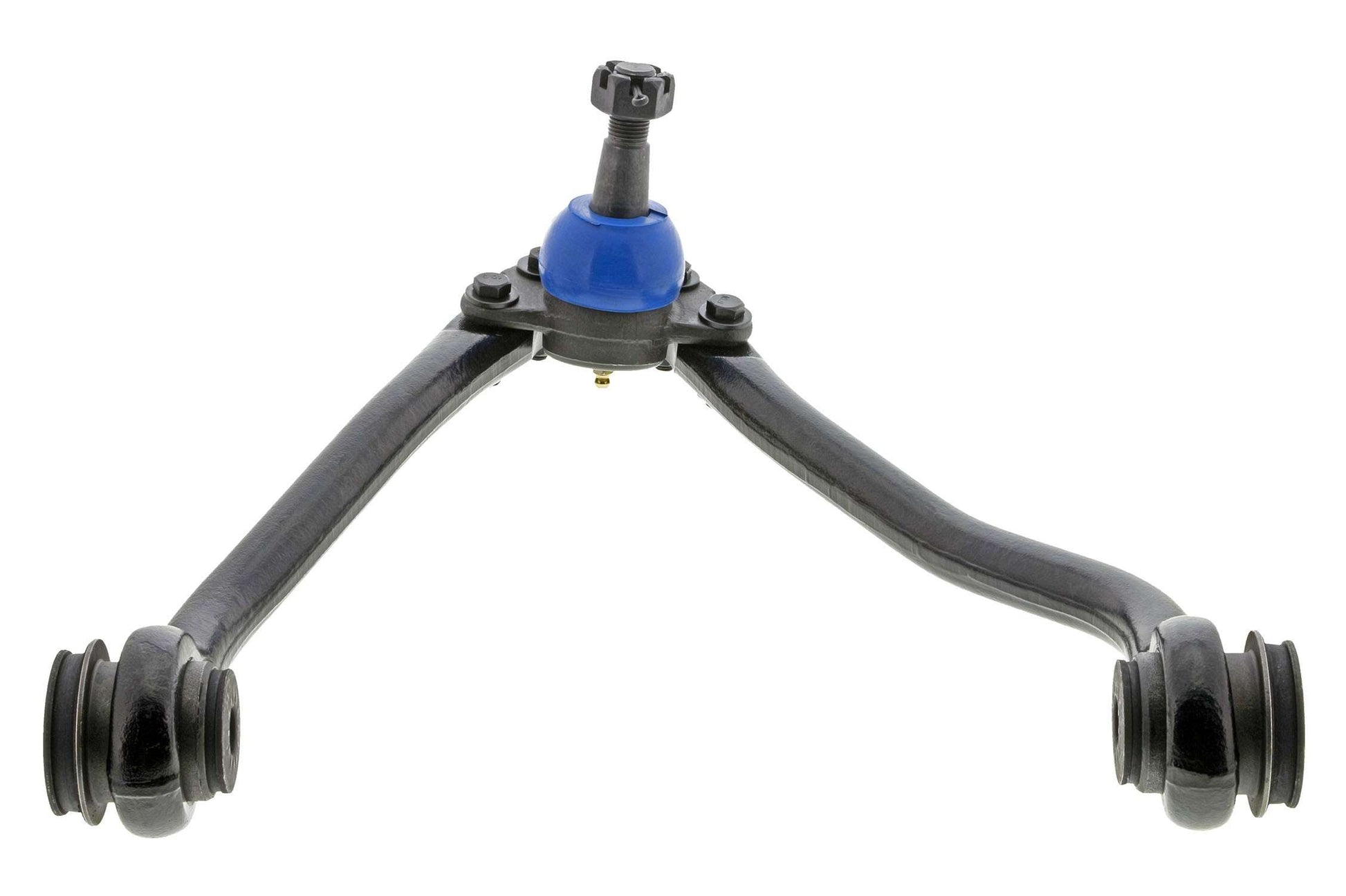 Angle View of Front Upper Left Suspension Control Arm and Ball Joint Assembly MEVOTECH CMS20346