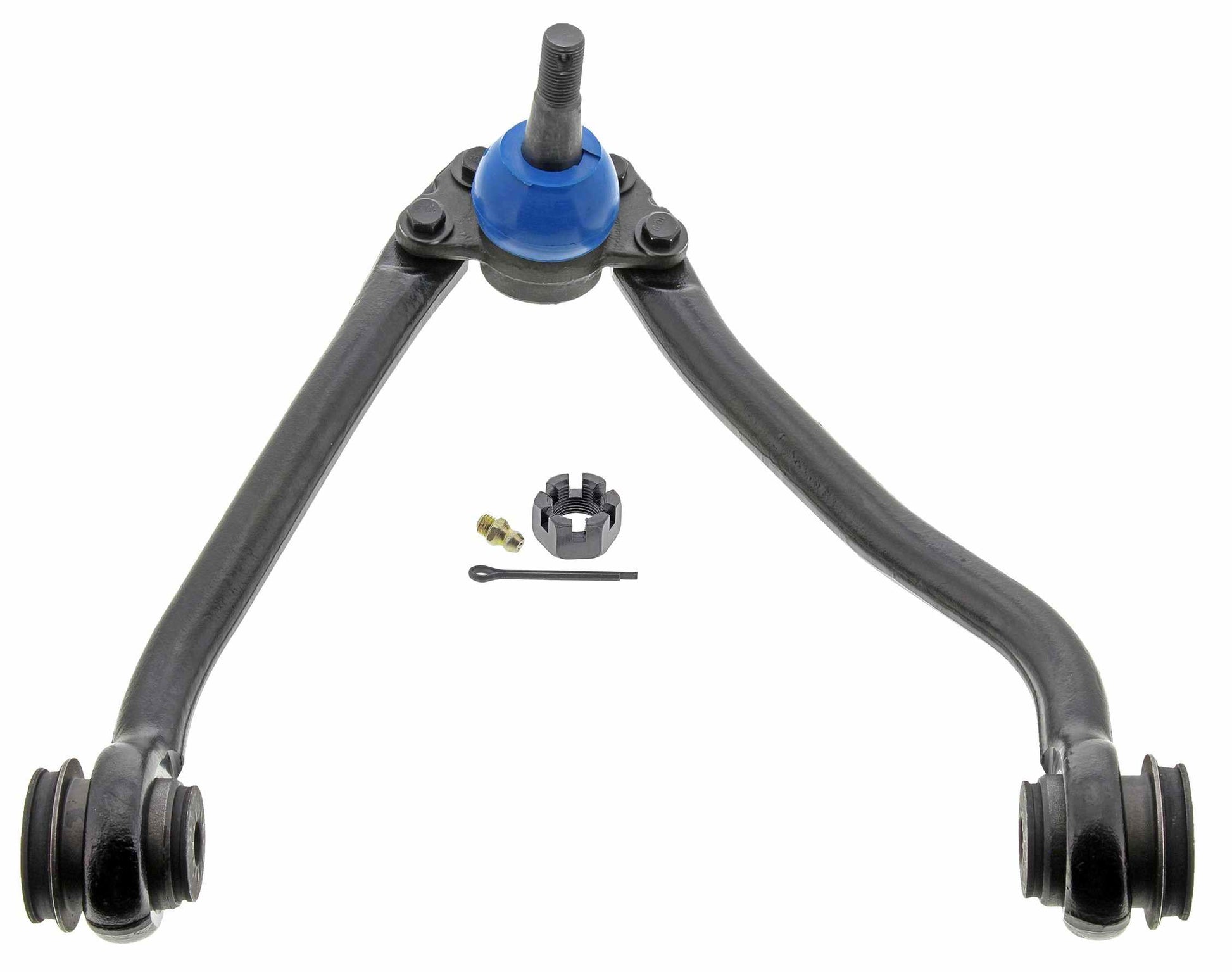 Front View of Front Upper Left Suspension Control Arm and Ball Joint Assembly MEVOTECH CMS20346