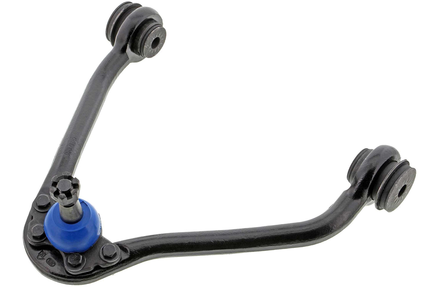 Front View of Front Upper Right Suspension Control Arm and Ball Joint Assembly MEVOTECH CMS20347