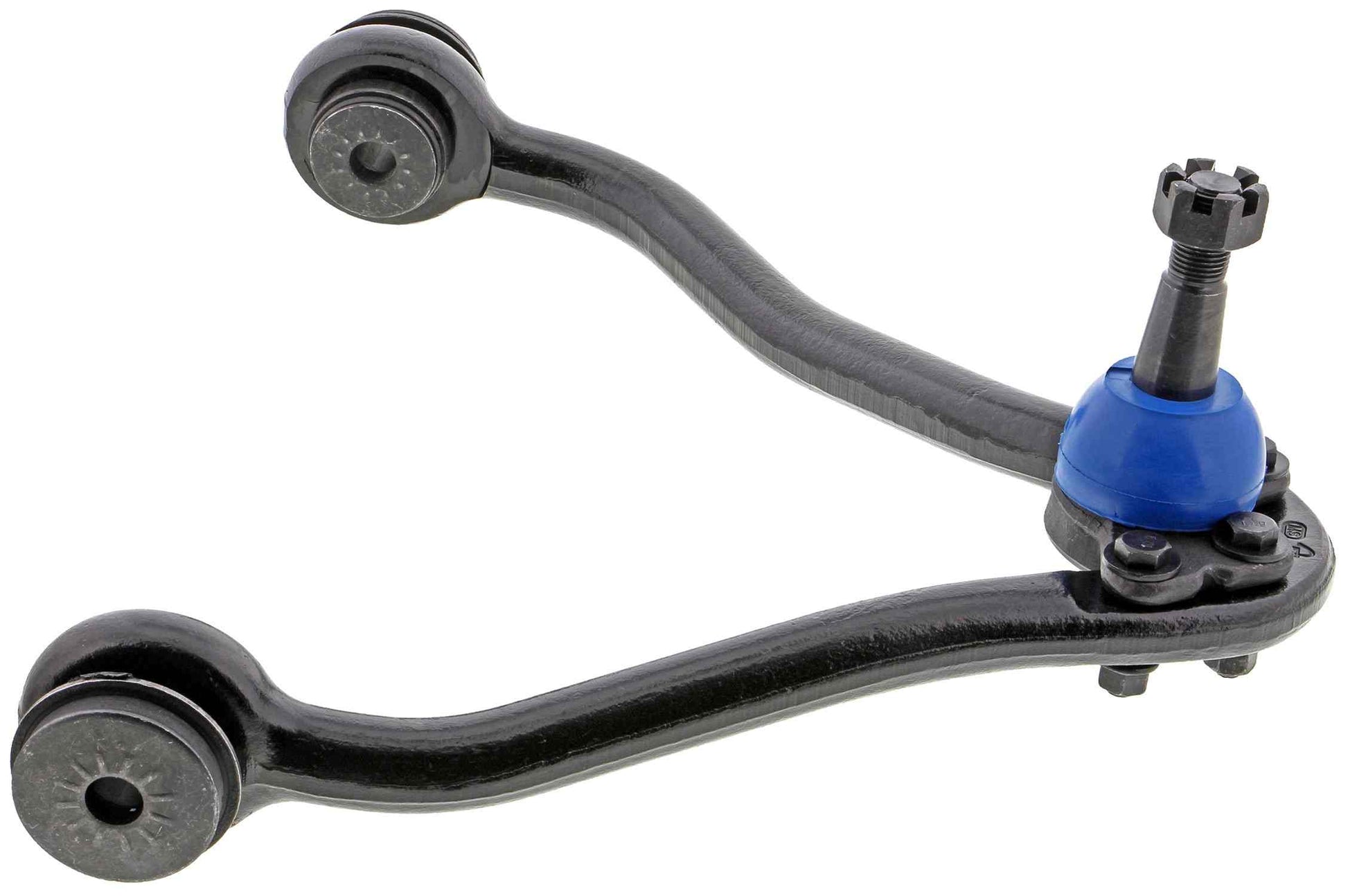 Side View of Front Upper Right Suspension Control Arm and Ball Joint Assembly MEVOTECH CMS20347