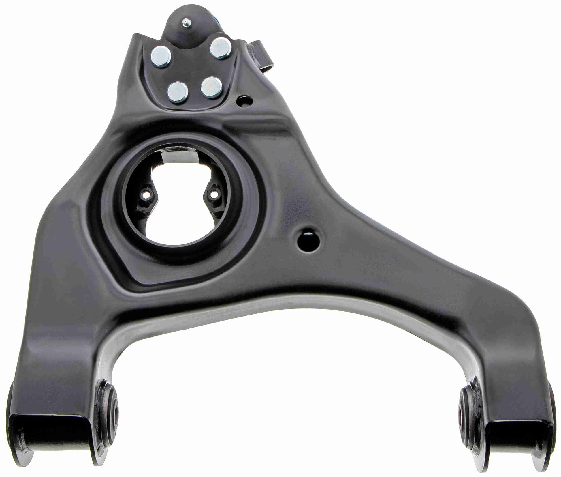 Back View of Front Left Suspension Control Arm and Ball Joint Assembly MEVOTECH CMS20348