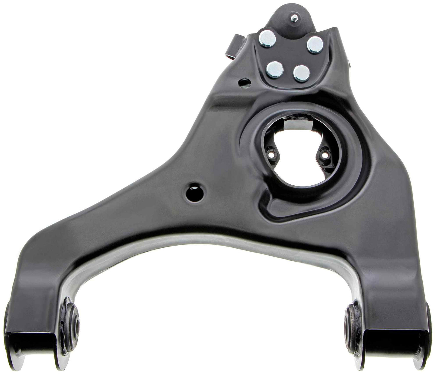 Back View of Front Right Suspension Control Arm and Ball Joint Assembly MEVOTECH CMS20349