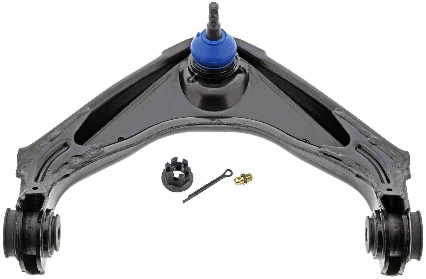 Front View of Front Upper Suspension Control Arm and Ball Joint Assembly MEVOTECH CMS20360