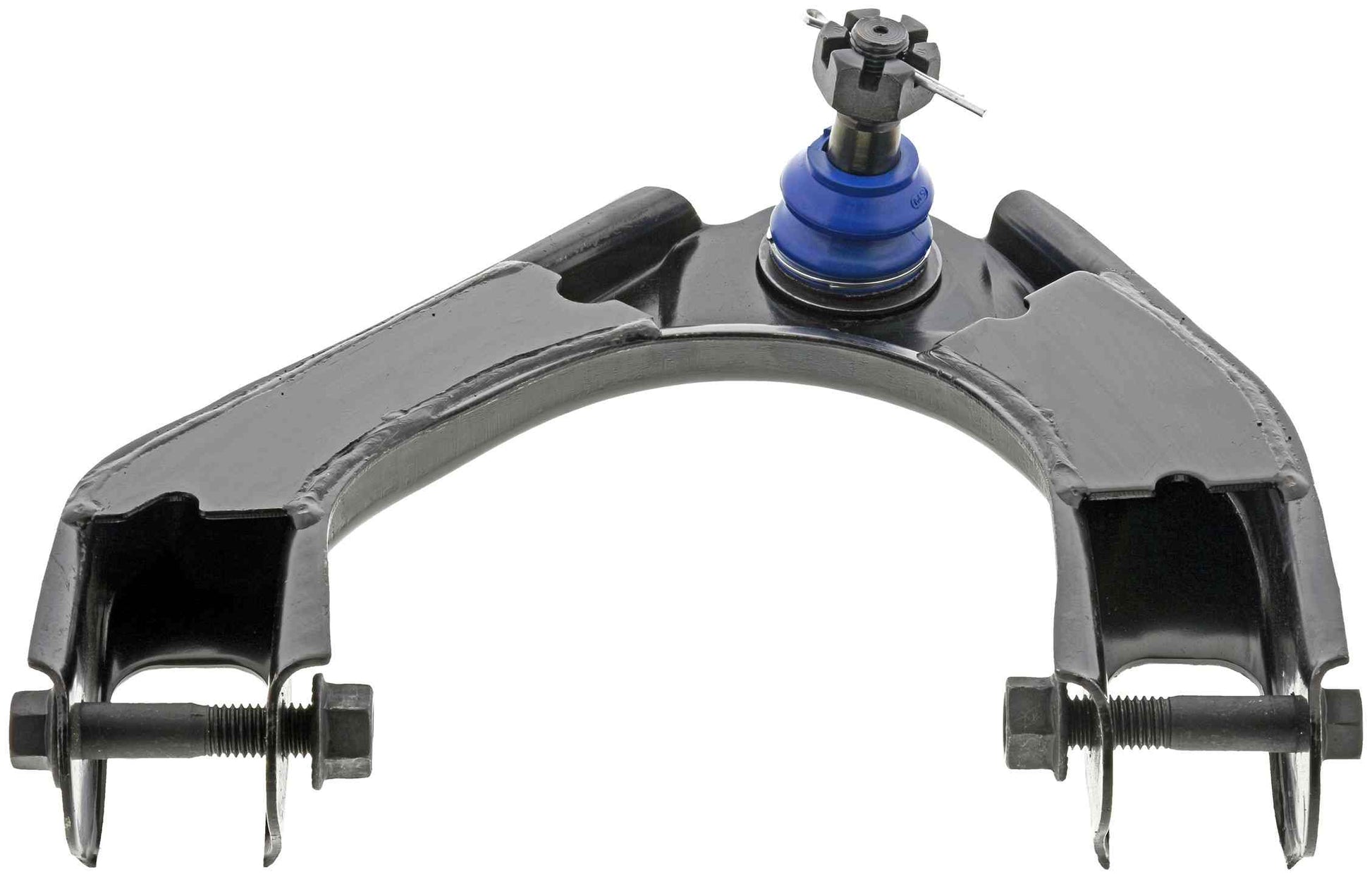 Angle View of Front Upper Left Suspension Control Arm and Ball Joint Assembly MEVOTECH CMS20363