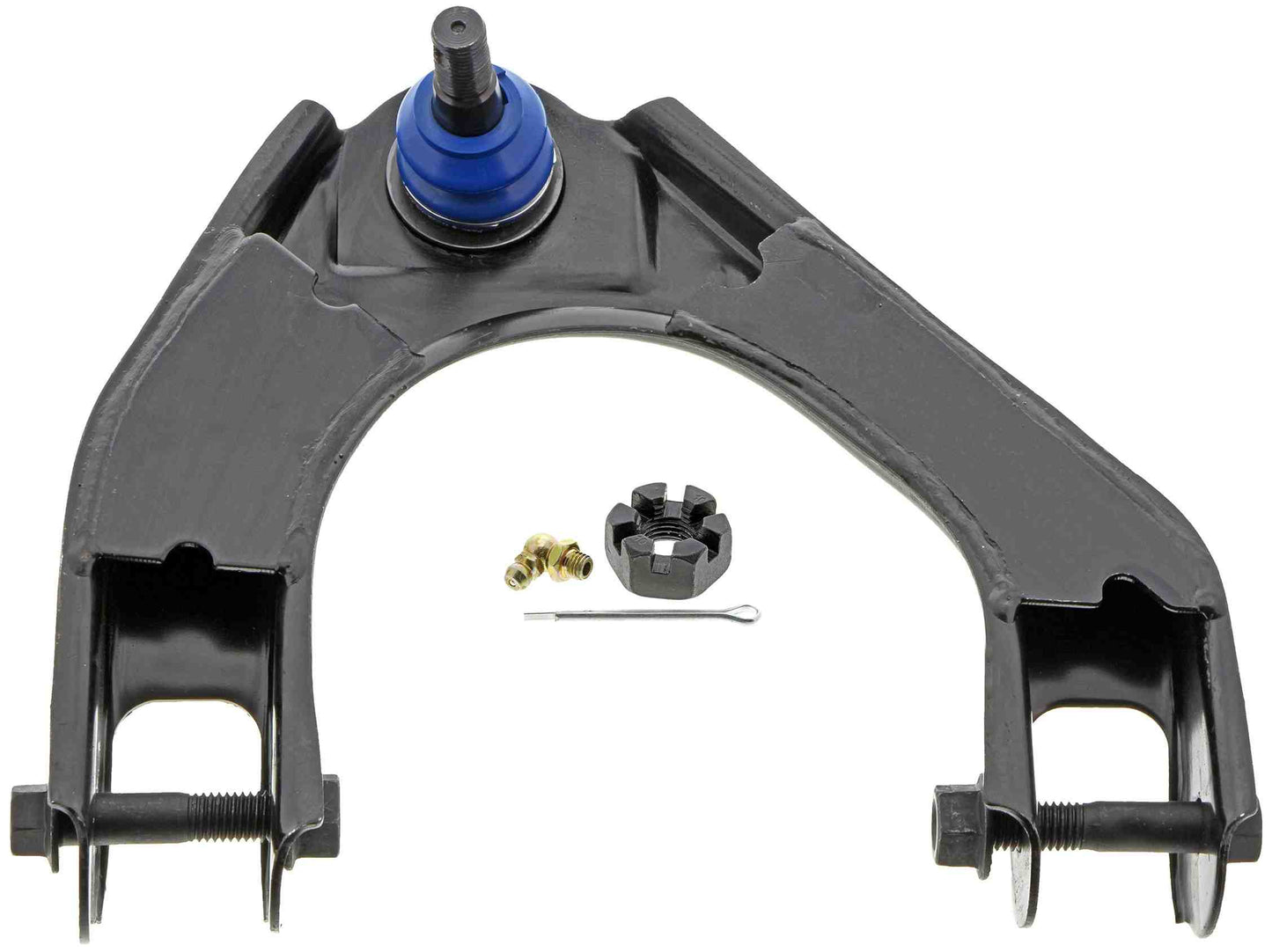 Front View of Front Upper Right Suspension Control Arm and Ball Joint Assembly MEVOTECH CMS20364