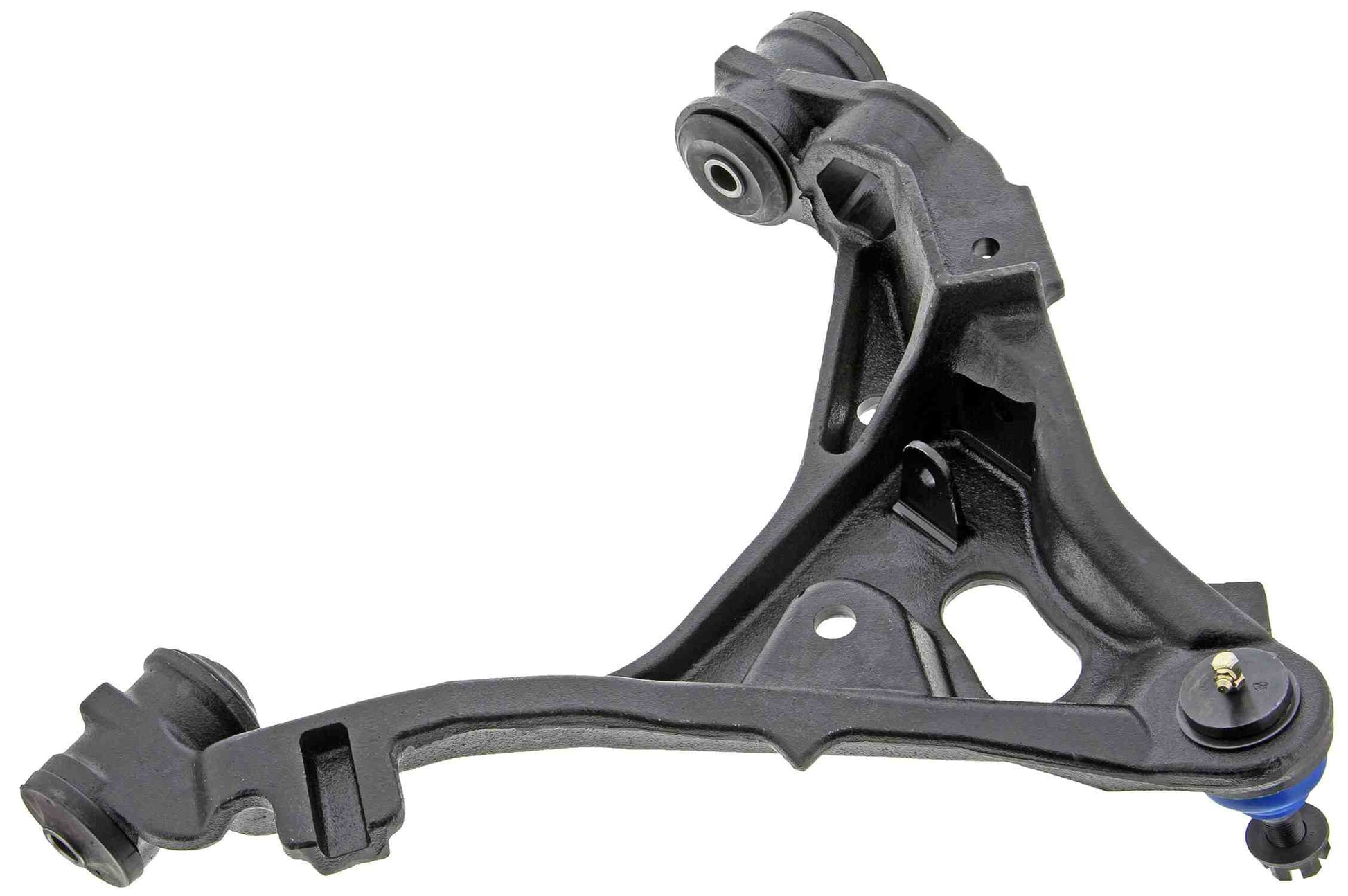 Back View of Front Left Suspension Control Arm and Ball Joint Assembly MEVOTECH CMS20398