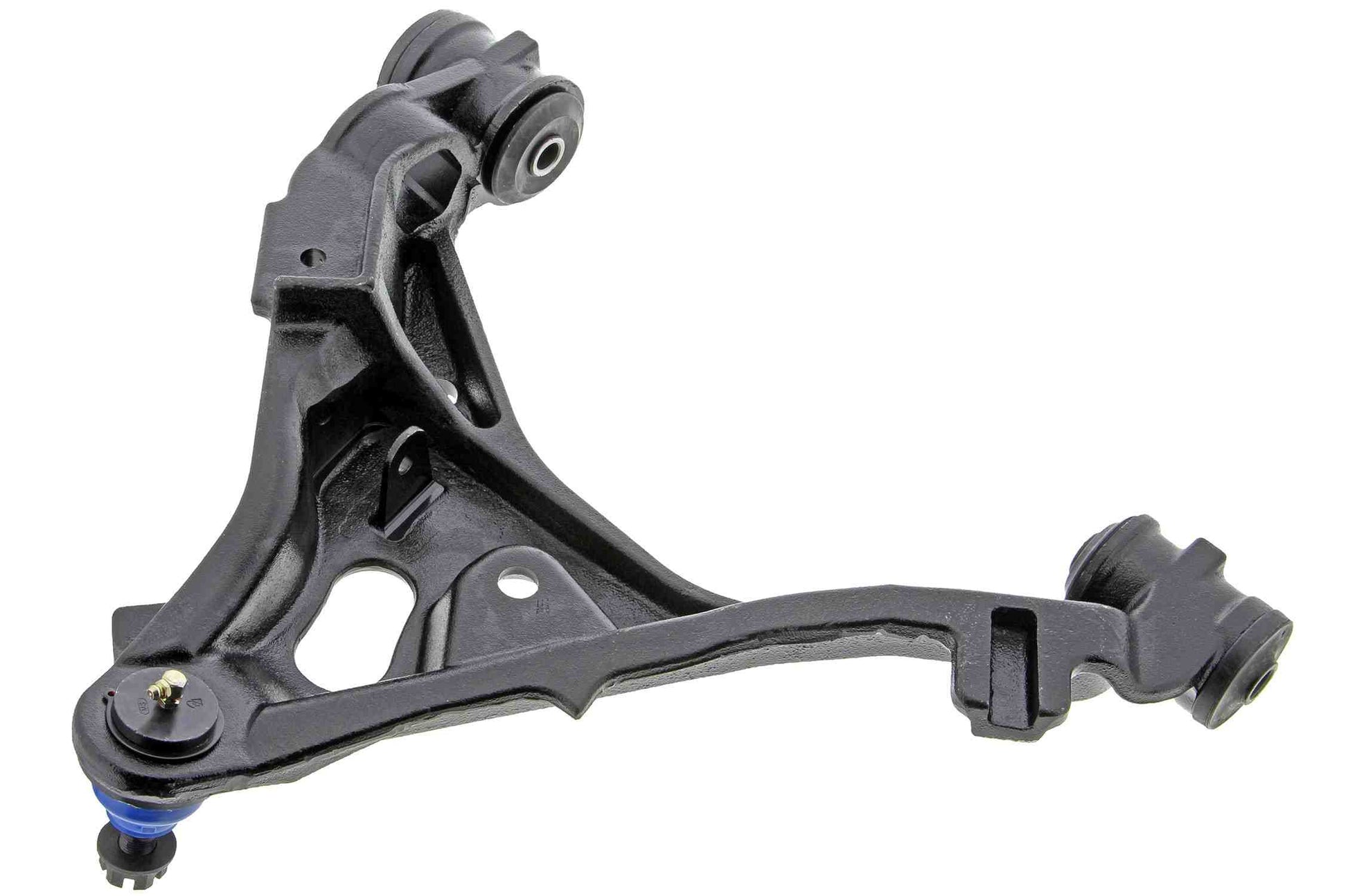 Back View of Front Right Suspension Control Arm and Ball Joint Assembly MEVOTECH CMS20399