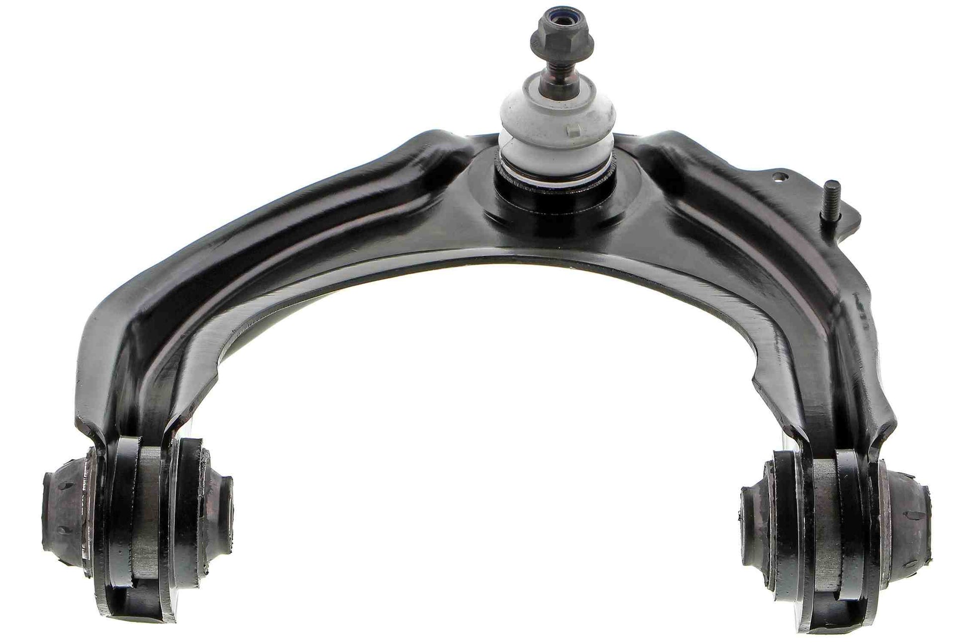 Angle View of Front Upper Left Suspension Control Arm and Ball Joint Assembly MEVOTECH CMS20404