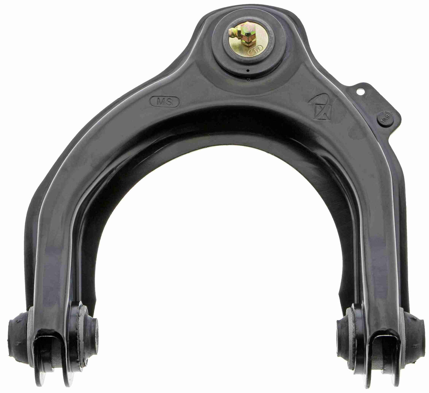 Back View of Front Upper Right Suspension Control Arm and Ball Joint Assembly MEVOTECH CMS20405