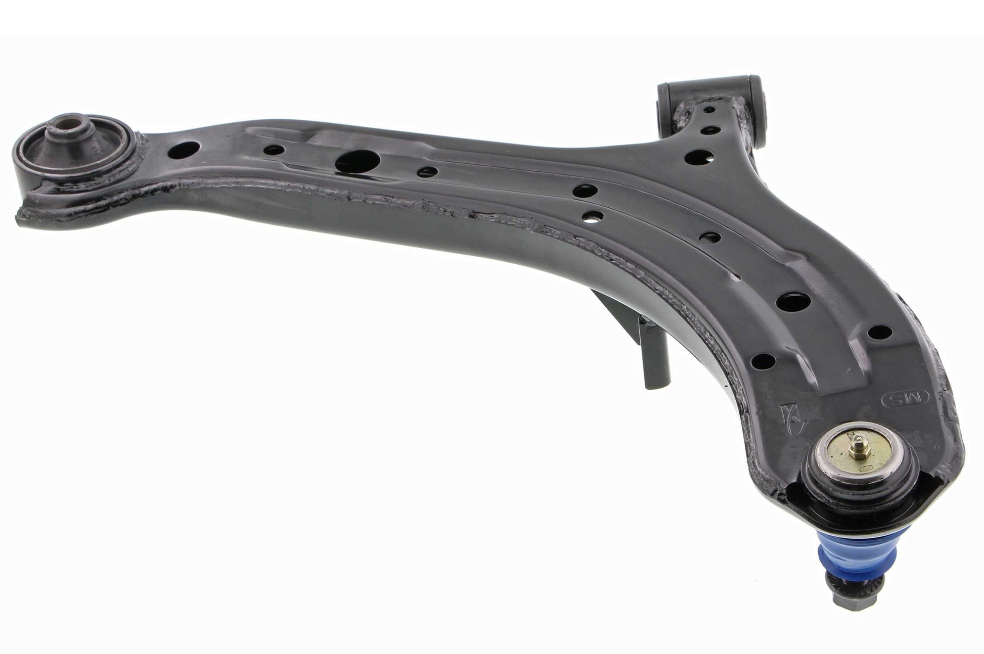 Back View of Front Left Suspension Control Arm and Ball Joint Assembly MEVOTECH CMS20418