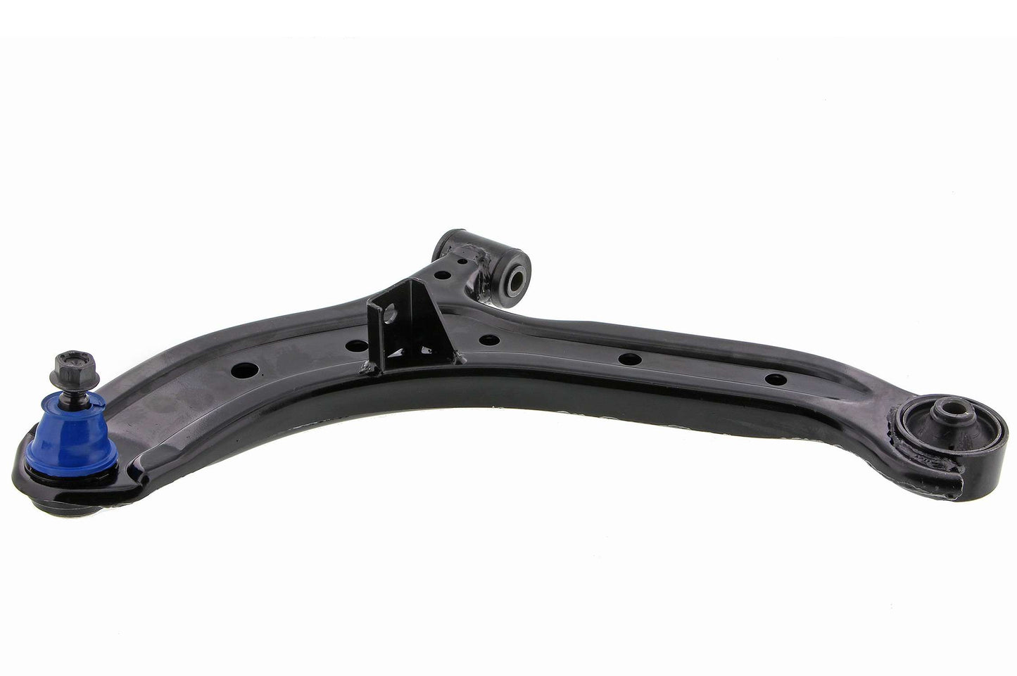 Front View of Front Left Suspension Control Arm and Ball Joint Assembly MEVOTECH CMS20418