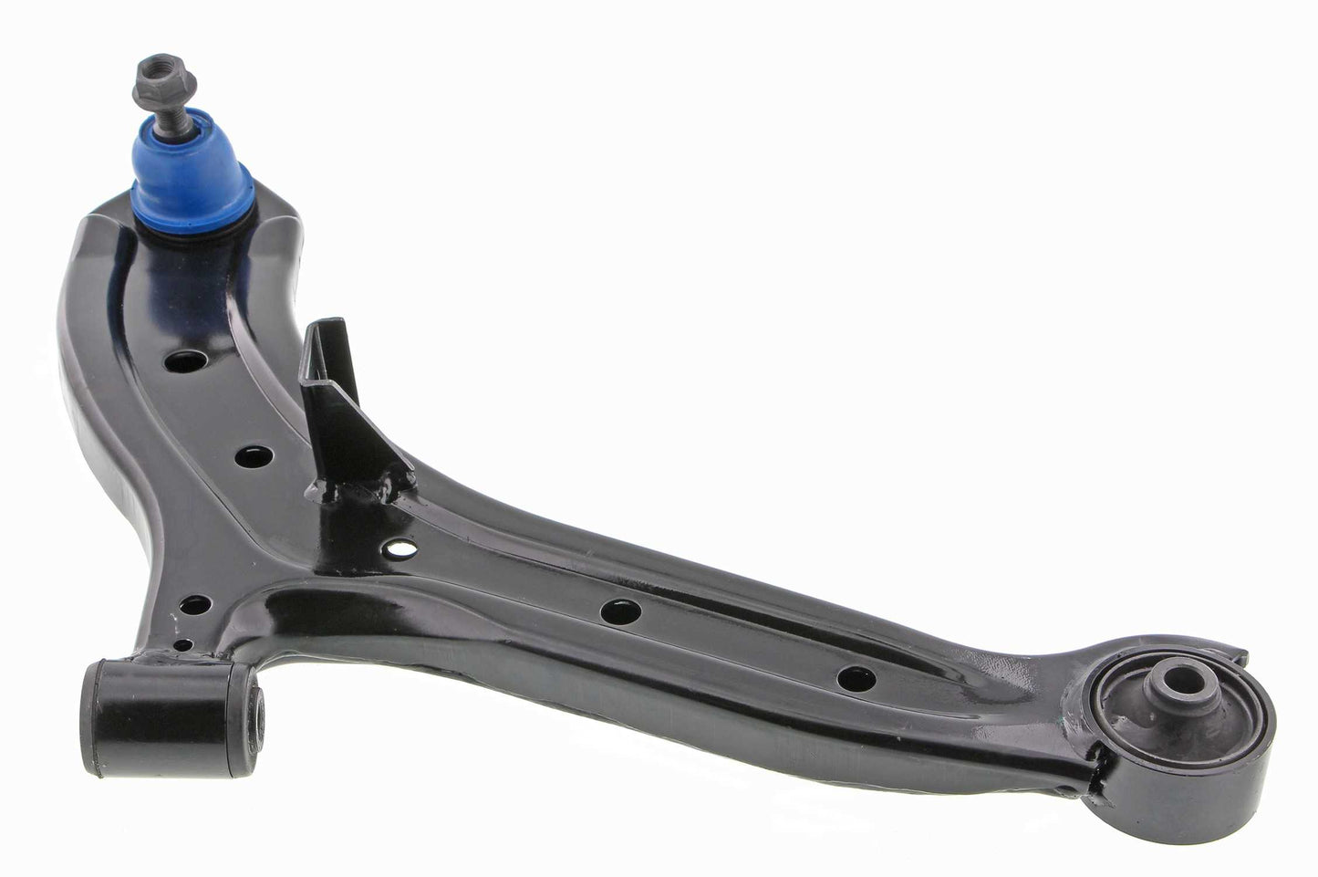 Angle View of Front Right Suspension Control Arm and Ball Joint Assembly MEVOTECH CMS20419