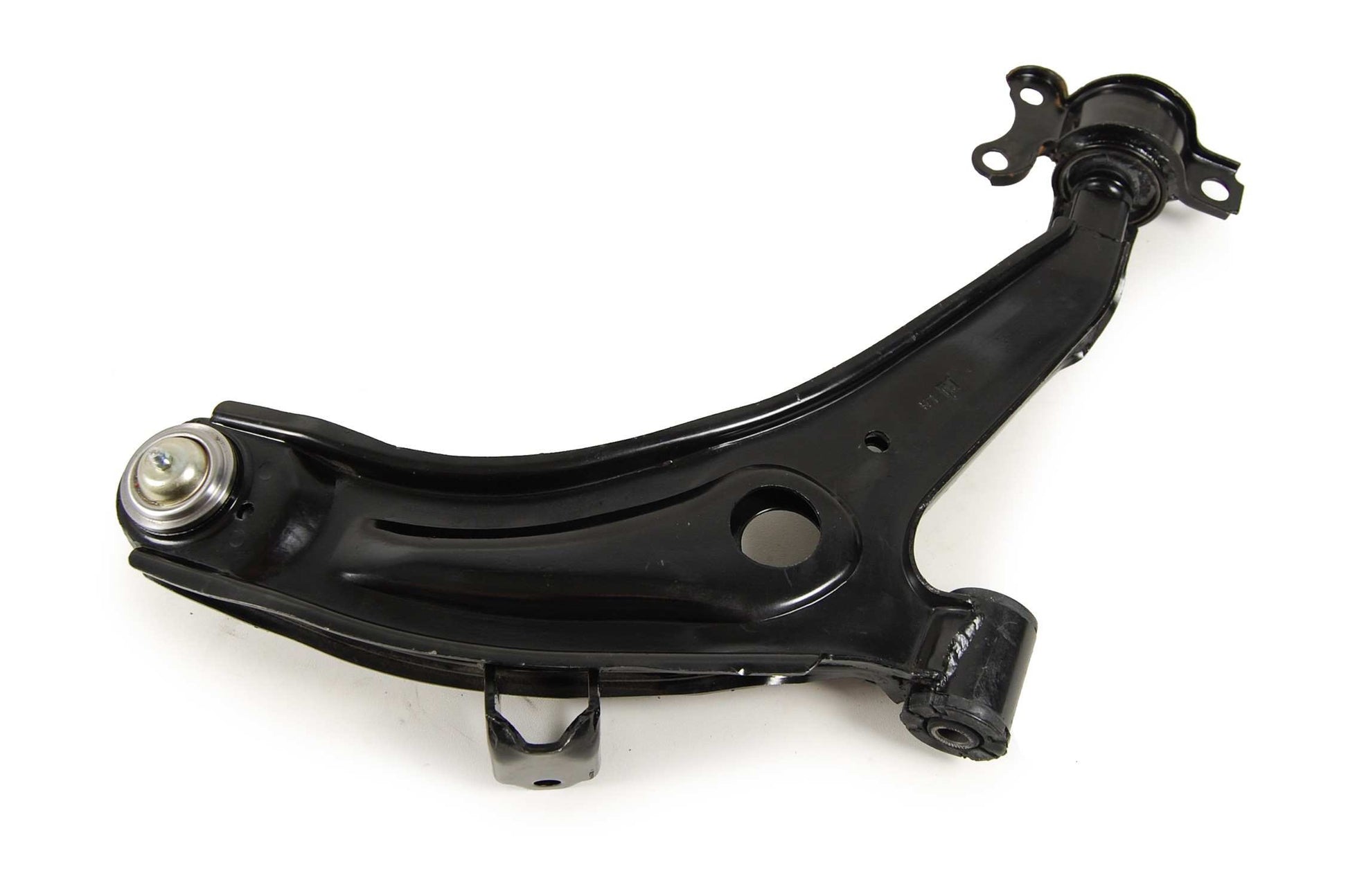 Back View of Front Left Suspension Control Arm and Ball Joint Assembly MEVOTECH CMS20420