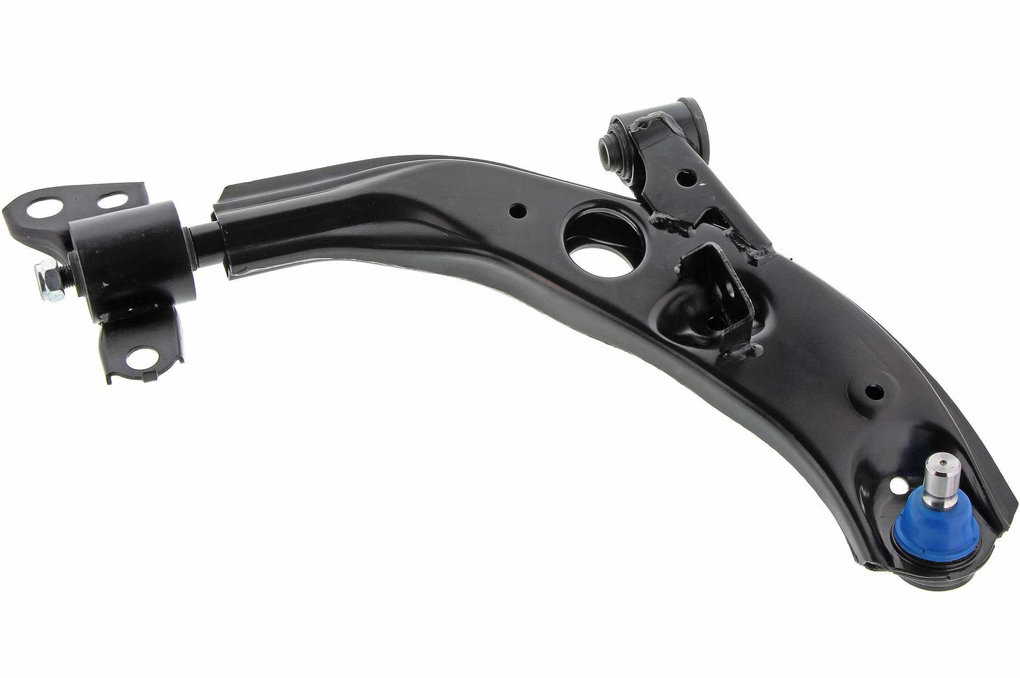 Front View of Front Right Suspension Control Arm and Ball Joint Assembly MEVOTECH CMS20448