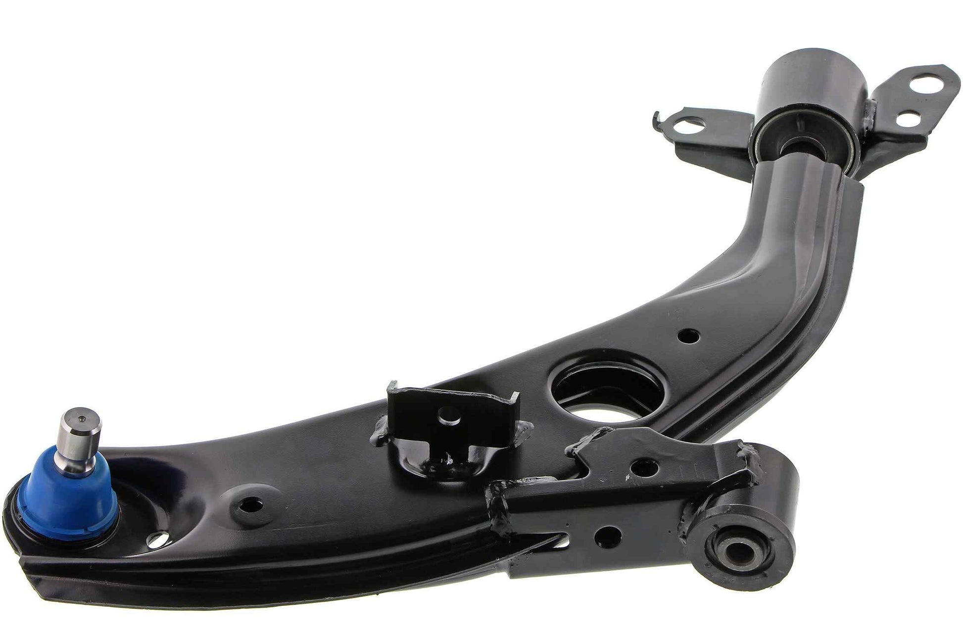 Side View of Front Right Suspension Control Arm and Ball Joint Assembly MEVOTECH CMS20448