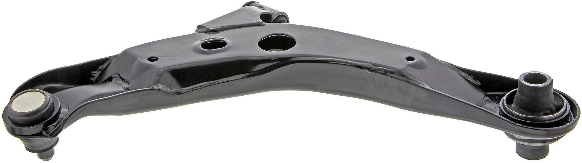 Bottom View of Front Right Suspension Control Arm and Ball Joint Assembly MEVOTECH CMS20450