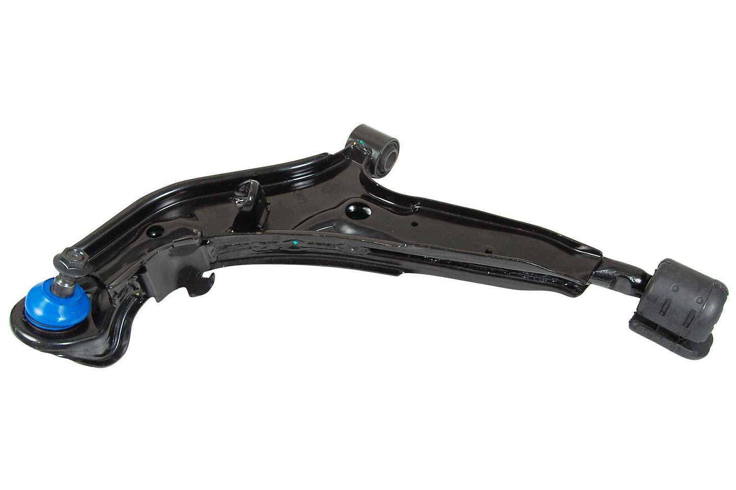 Front View of Front Left Suspension Control Arm and Ball Joint Assembly MEVOTECH CMS20460