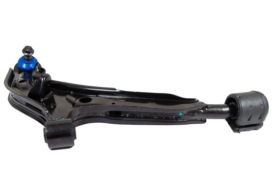 Angle View of Front Right Suspension Control Arm and Ball Joint Assembly MEVOTECH CMS20461