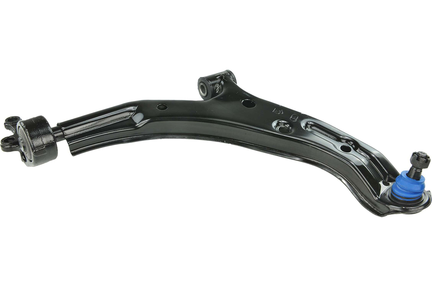 Front View of Front Right Suspension Control Arm and Ball Joint Assembly MEVOTECH CMS20463