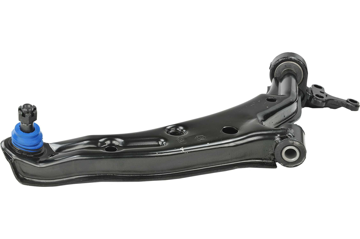 Side View of Front Right Suspension Control Arm and Ball Joint Assembly MEVOTECH CMS20463