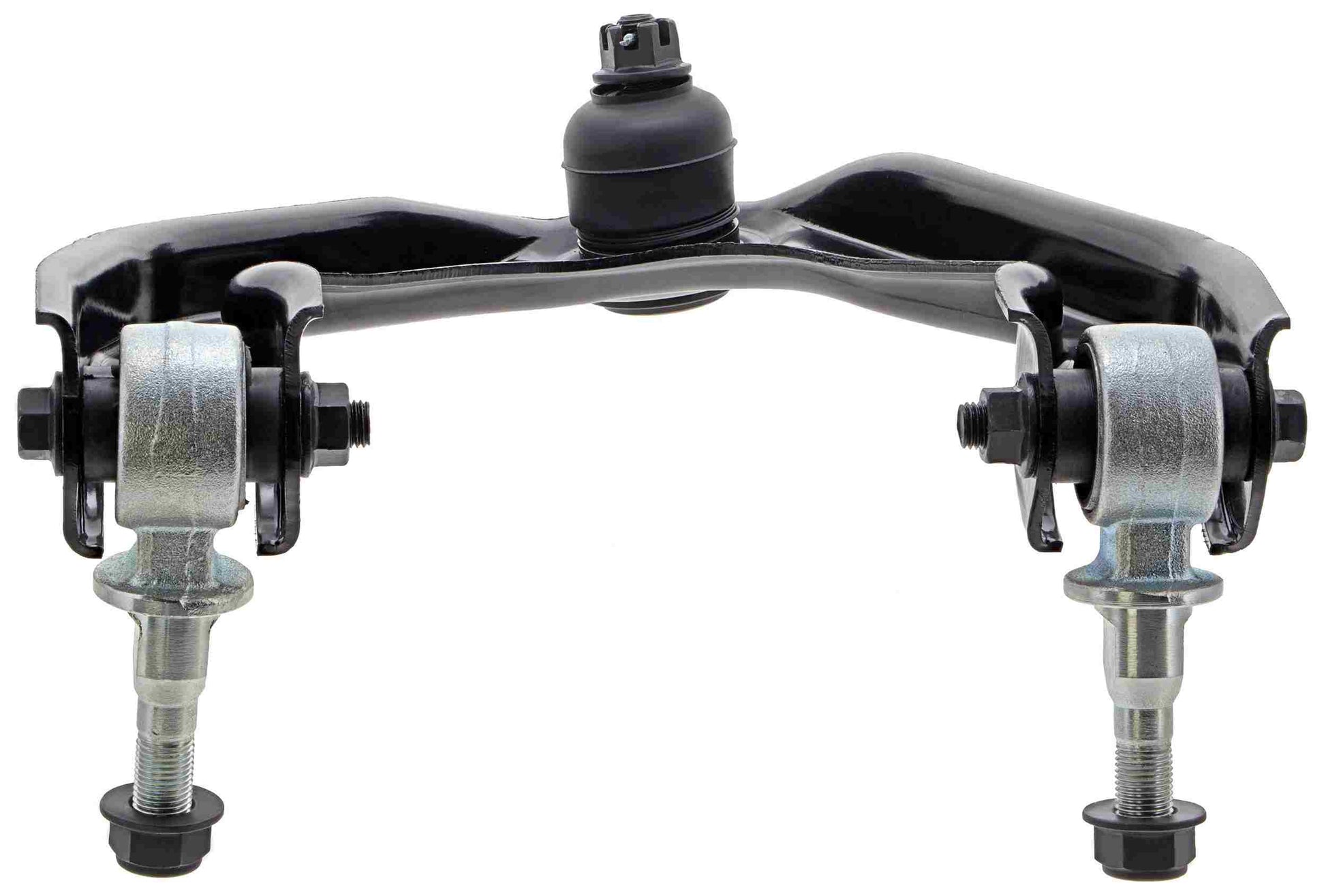 Angle View of Front Upper Right Suspension Control Arm and Ball Joint Assembly MEVOTECH CMS20571