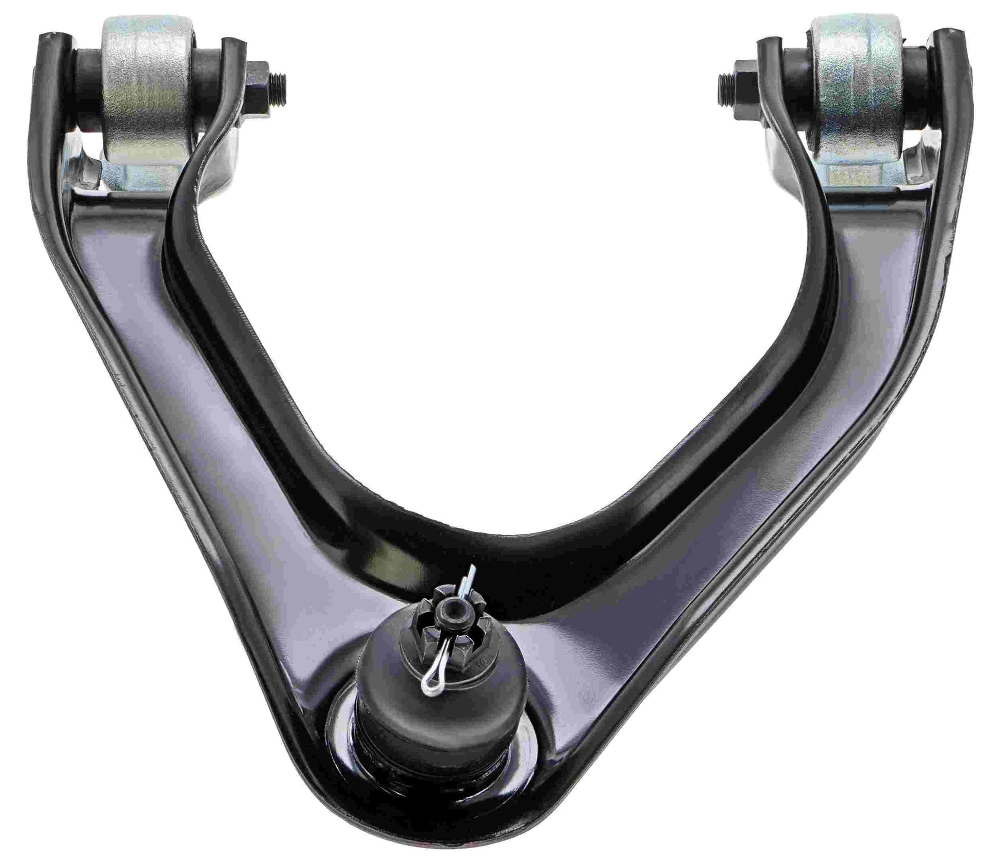 Front View of Front Upper Right Suspension Control Arm and Ball Joint Assembly MEVOTECH CMS20571